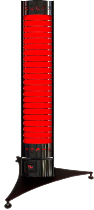 Уличный обогреватель WWT ELCON RCH-2000/6 F SPINNER Электрический обогреватель напольный