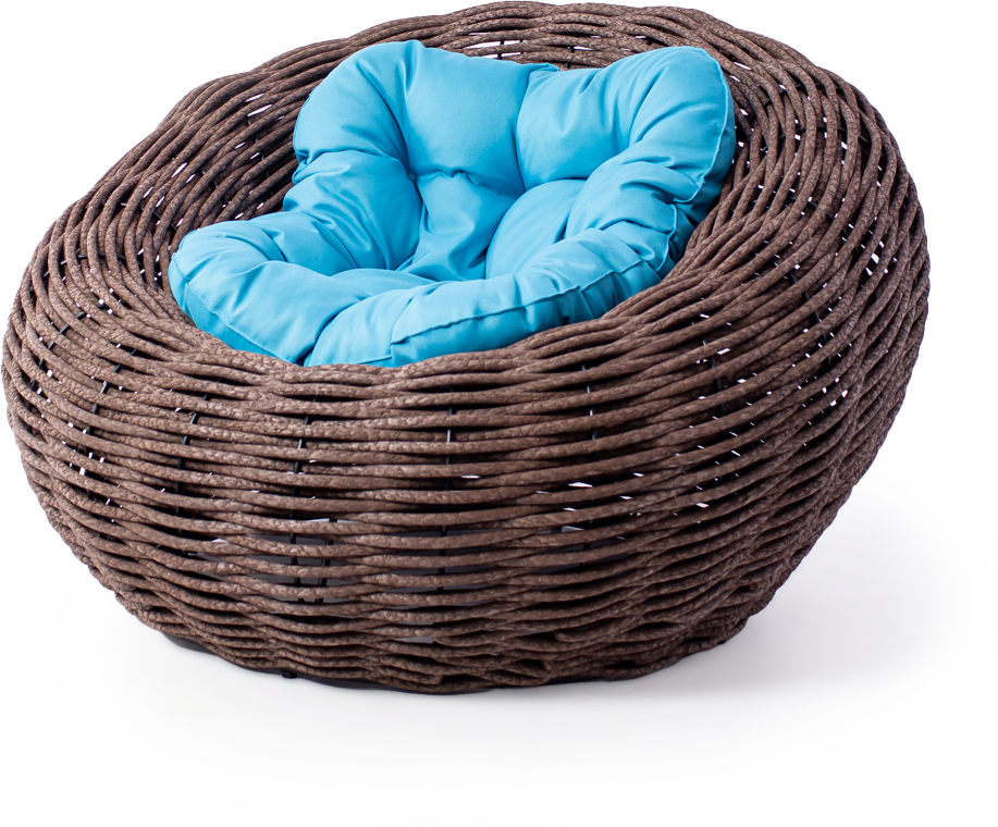 Плетёное кресло DeckWOOD Nest
