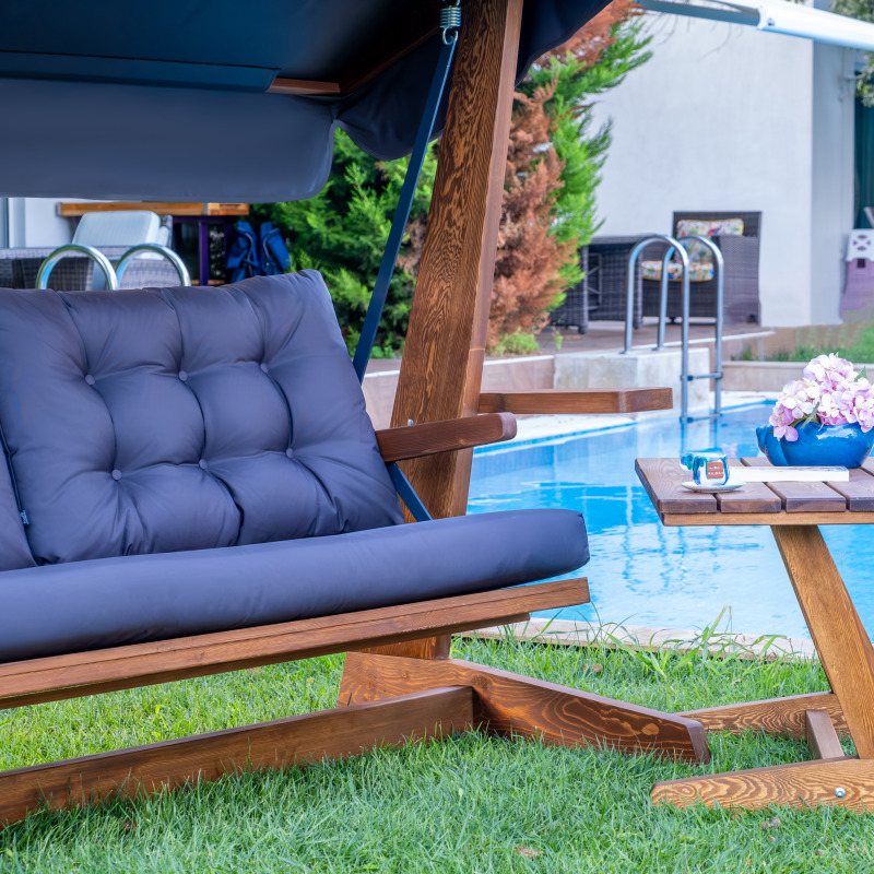 Деревянные садовые качели Aida Swings VİVA 2400