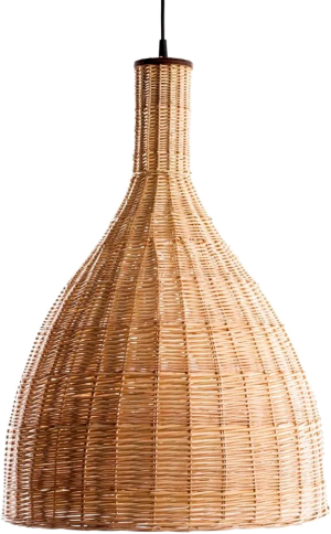 Плетеный абажур 50x70 см