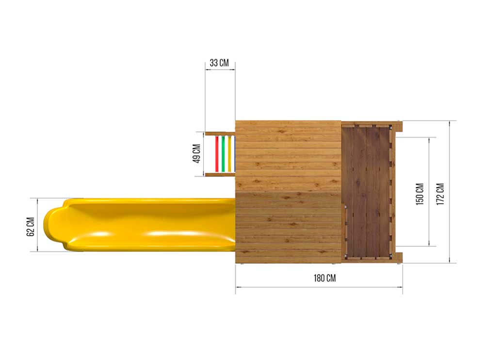 Детский городок JUNGLE PALACE JP1