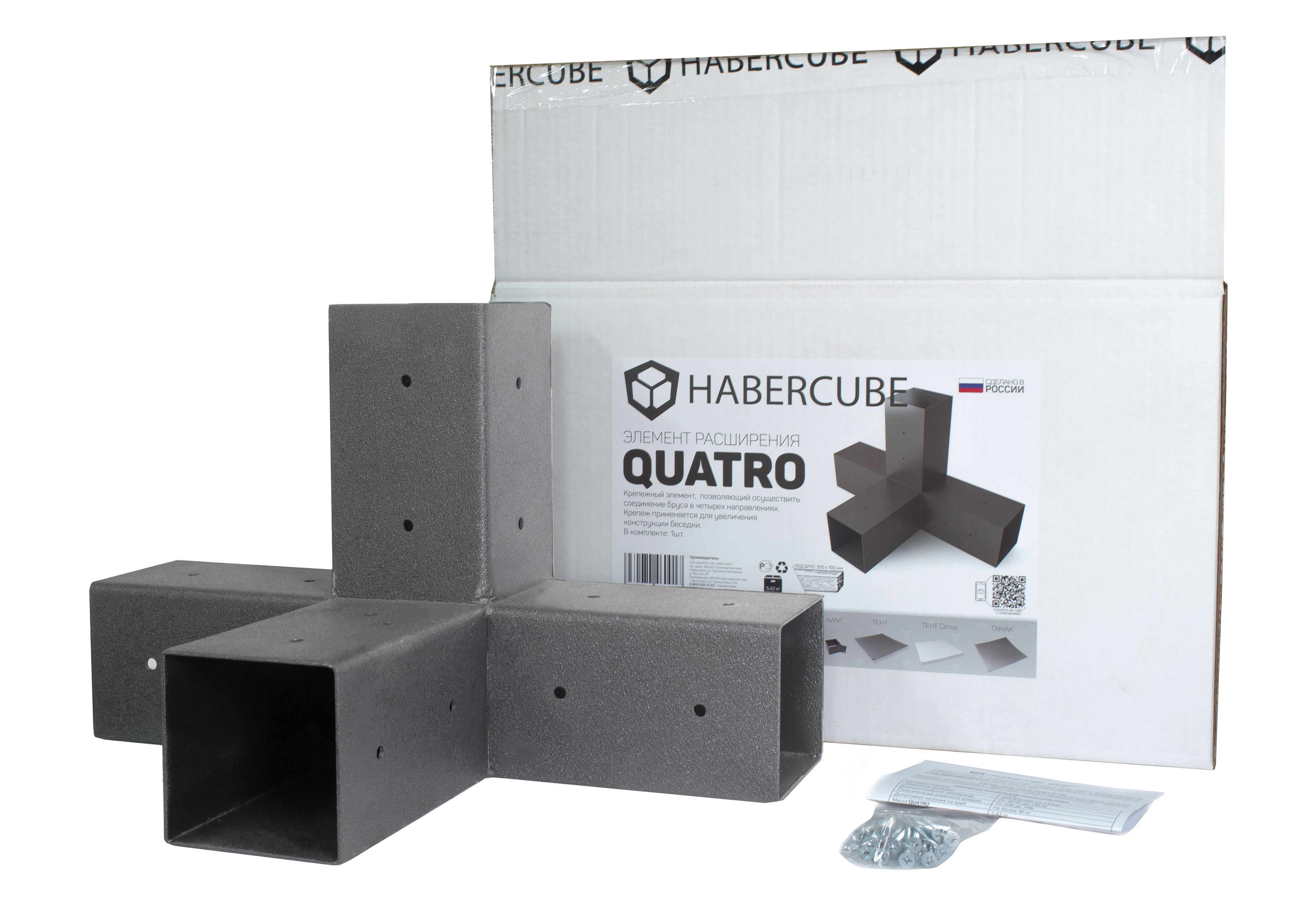 Крепеж для буруса Habercube QUATRO - 1шт