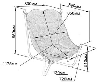 Садовое кресло DeckWOOD Sky Seat