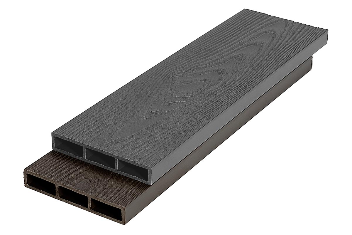 Теплая низкая грядка ДПК NauticPrime 3D 150х25х2950 mm