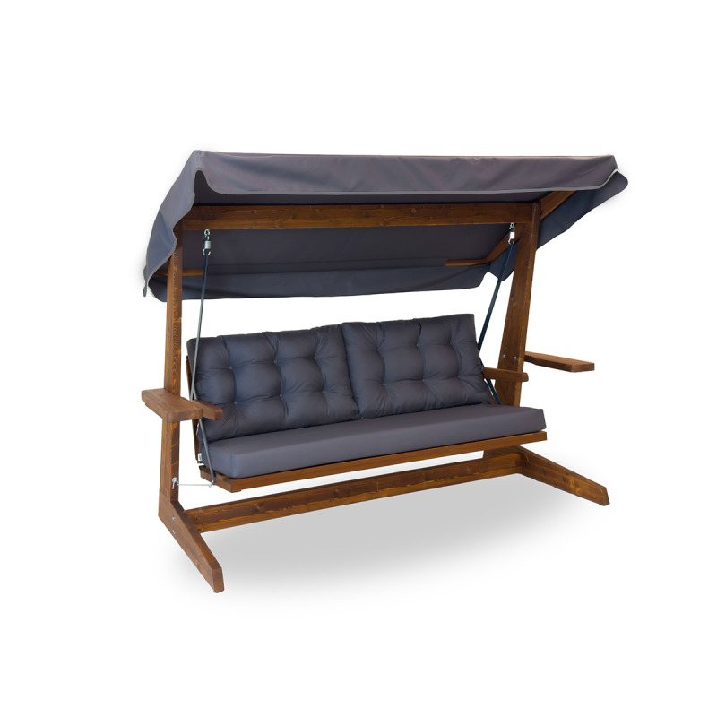 Деревянные садовые качели Aida Swings VİVA 2400