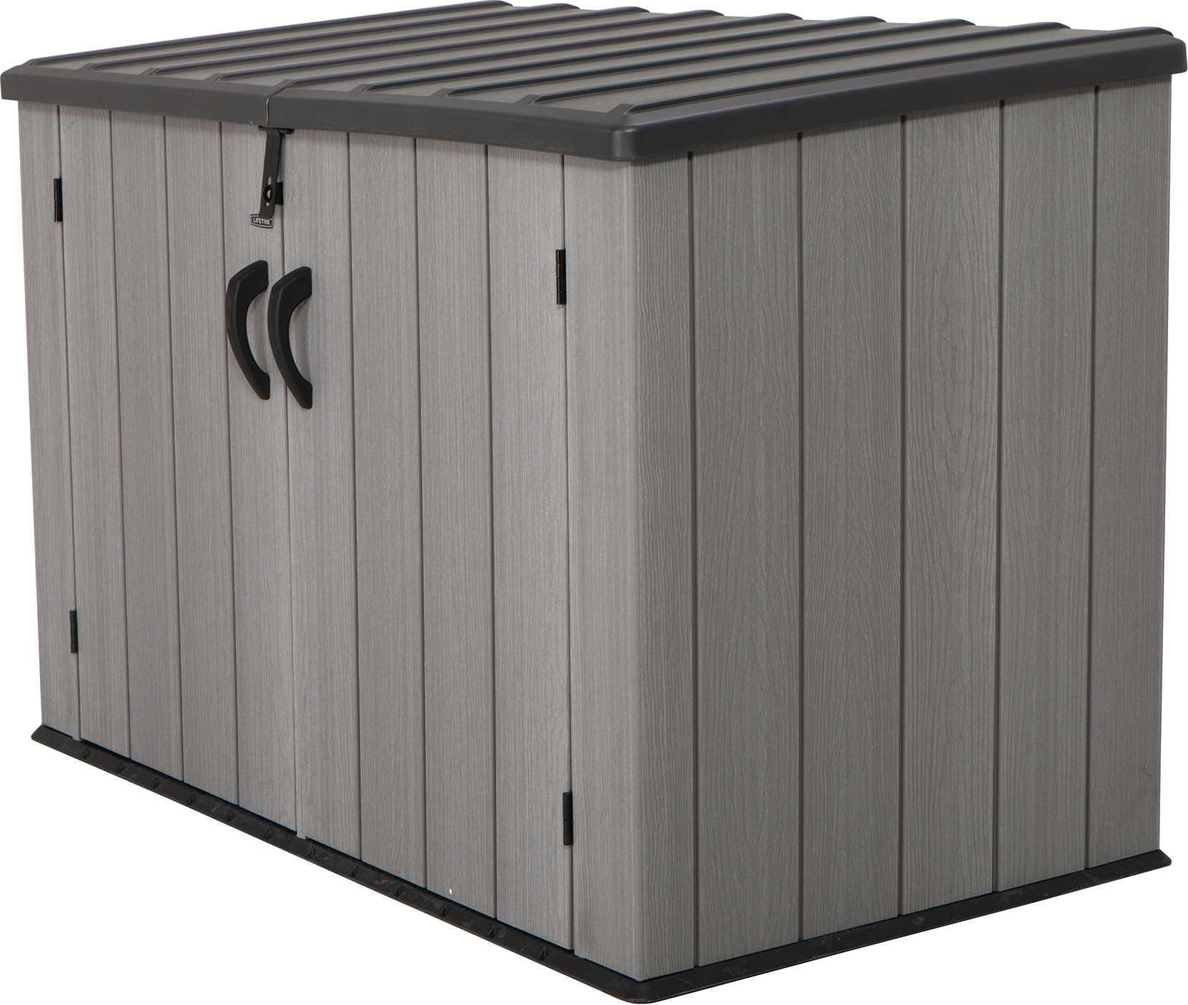 Life Time WoodLook 60296U Ящик-шкаф для хранения 3х6, серый 2400л.